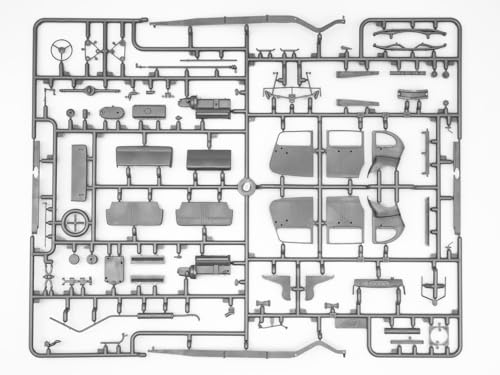 ICM Масштаб 1/35 Автомобиль советской армии Packard 12 лидера, 1936 с фигурой, набор пластиковой модели 35535