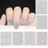 Fashion Nail Sticker Colorfast PET Multipurpose