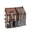 Buildmoc Ideas Архитектура MOC-169454 Средневековый Замок Пекарня 780 Деталей Модель из Кирпичиков MOC Строительные Блоки Игрушки для Детей Подарки