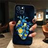 Calm Heart Art New High-End Shell Phone Case for Redmi Note 10 11 12 Pro Max 10S 10C 10T 11A 11S 12S 12C
