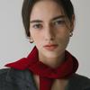 Siyazu SIAC3091 Golji Petite Knit Scarf_Red