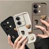 A78 a58 4G милый мультяшный 3D медведь силиконовый чехол для OPPO Realme C53 C55 C30 C21 C21Y противоударный чехол Realme C20 C25 C15 C11 C51
