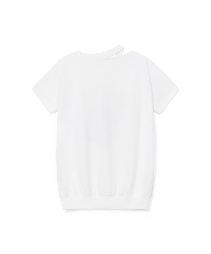 SUNBURNPROJECT Fruits Slit T-Shirt, White