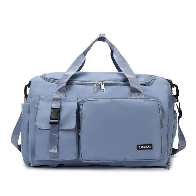 Женская многофункциональная дорожная сумка большой вместимости с отделением для сухих и влажных вещей, легкая, для перевозки и хранения багажа, чехол для сумки на колесах, сумка для спортзала