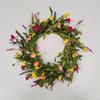 Artificial Flower Wreath Garland for Front Door Rustic Decorative Greenery Decor Spring