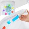 1Pc Scented Gel Flower Syringe 14 Times Per Tube Household Toilet Fragrance Agent Air Cleaner for The Inner Wall of The Toilet
