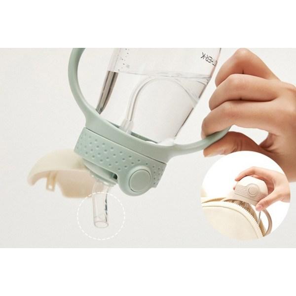 Соломенная чашка Mother K Infant Hug Weight Weight, 300 мл, 2 шт, мятный