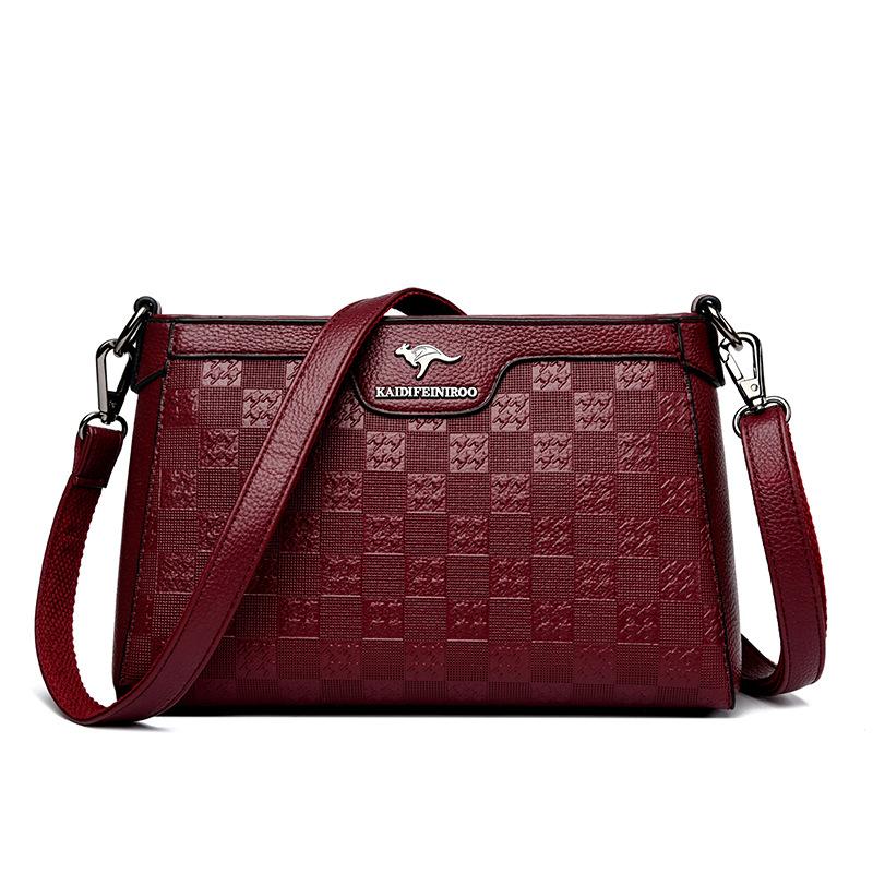 Женская сумка через плечо женская сумка через плечо женская сумка для женщин среднего возраста сумка для мам маленькая квадратная сумка