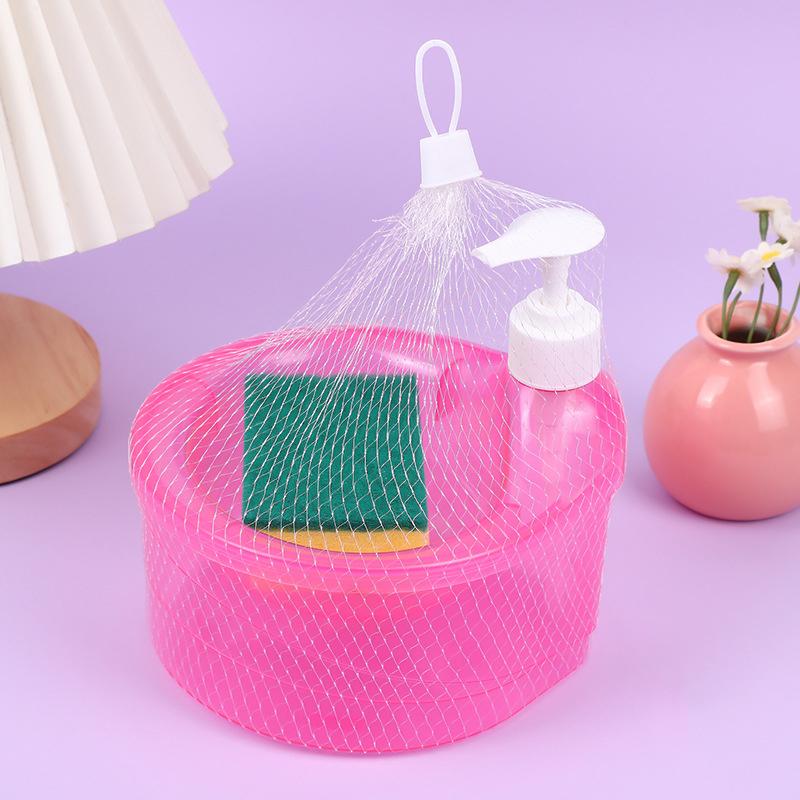 Кухонный дозатор моющего средства Держатель мыла Пресс-типа Автоматический распределитель жидкости Кухонные принадлежности Щетка для посудомоечной машины Комбинация