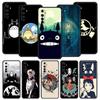Cute Totoro Spirited Away Miyazaki Anime For Realme 9i Luxury Phone Case 9 8 5G GT2 7 6 Pro Plus 8i C21 C3 C11 C25 Soft Cover
