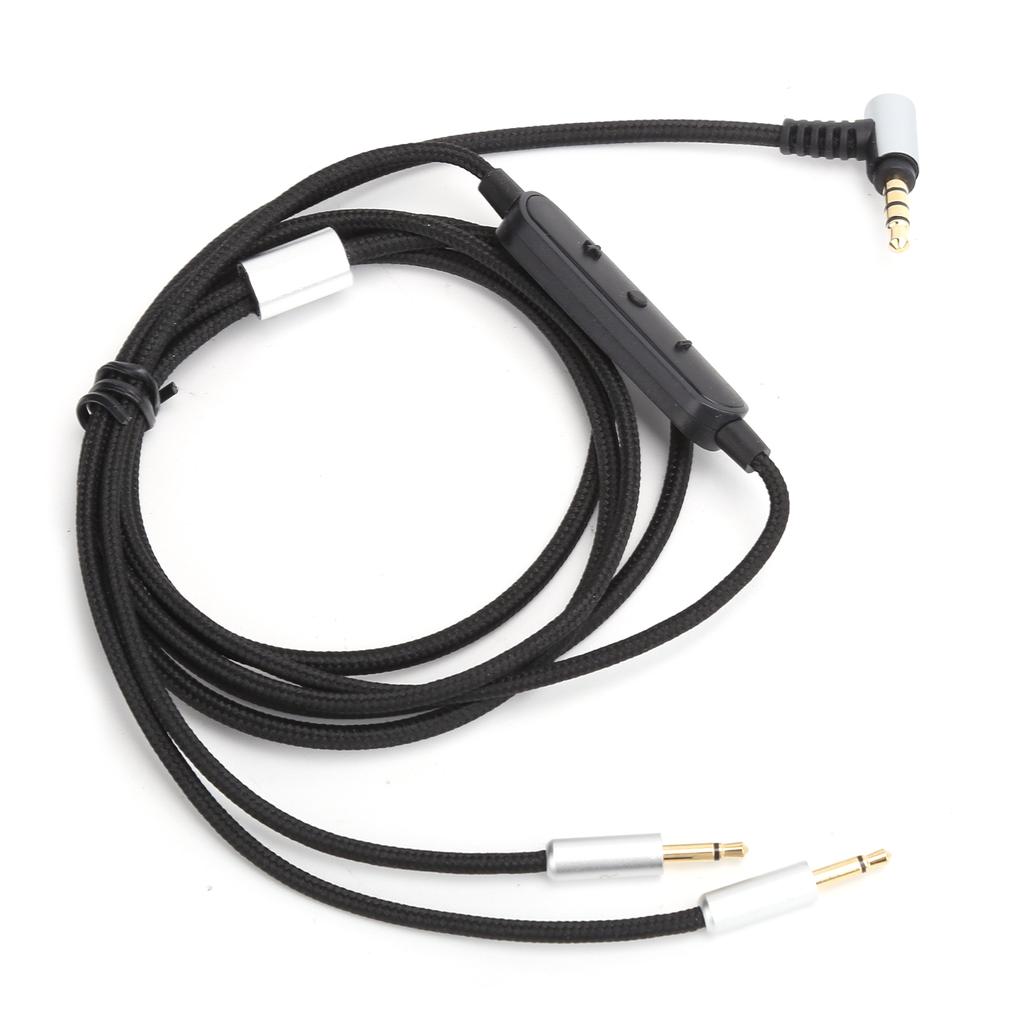 Headphone Cable with Wire Control Fit for Sennheiser HD202 HD497 HD447 HD212 Pro EH250 EH350