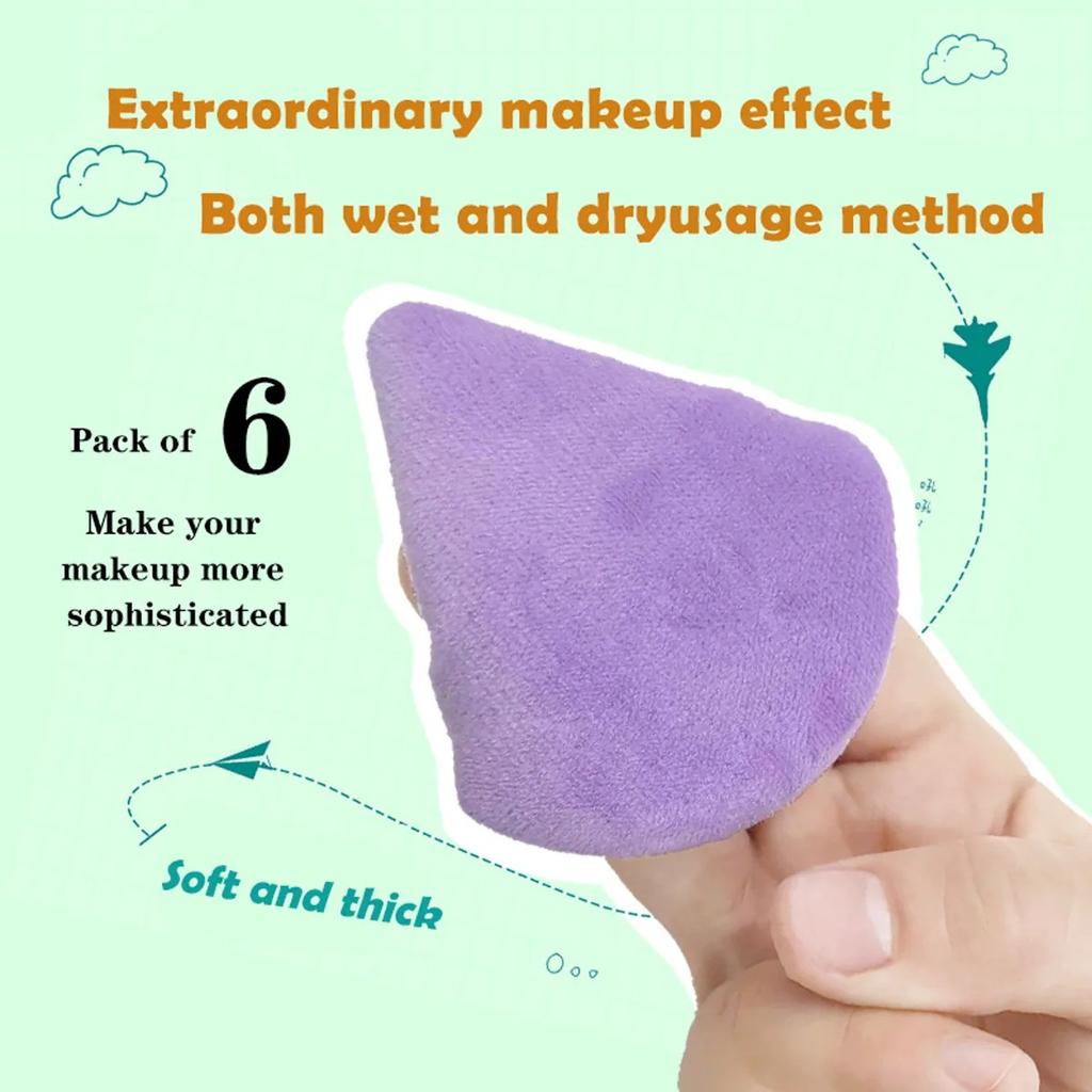 12pcs Small, Medium and Large Combination Set Makeup Puff Essential for Beginners