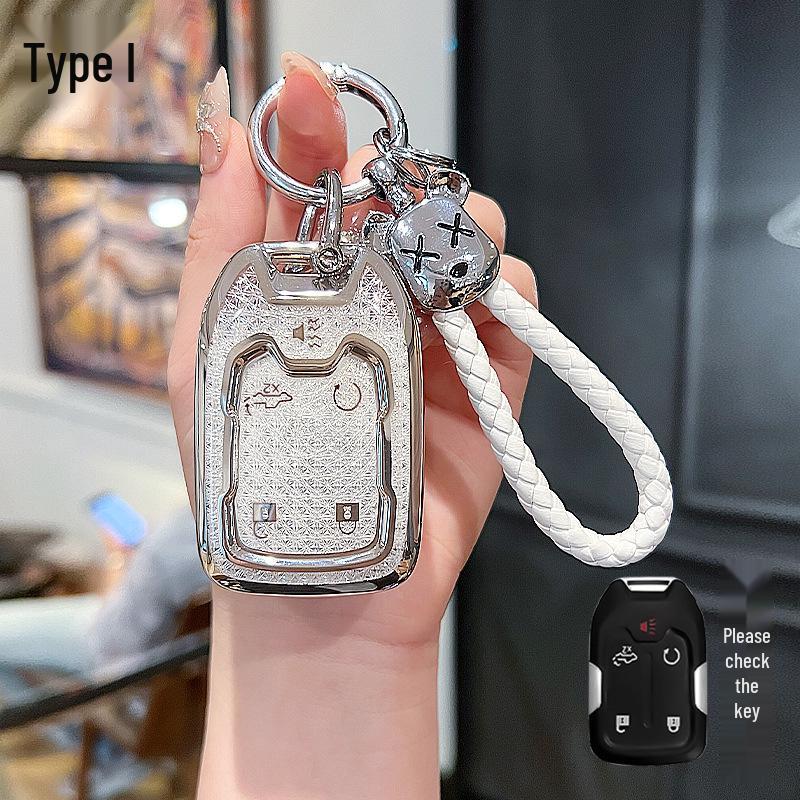 Chevrolet Suburban Saab GMC Imported Car Key Case Cover Keychain Bag