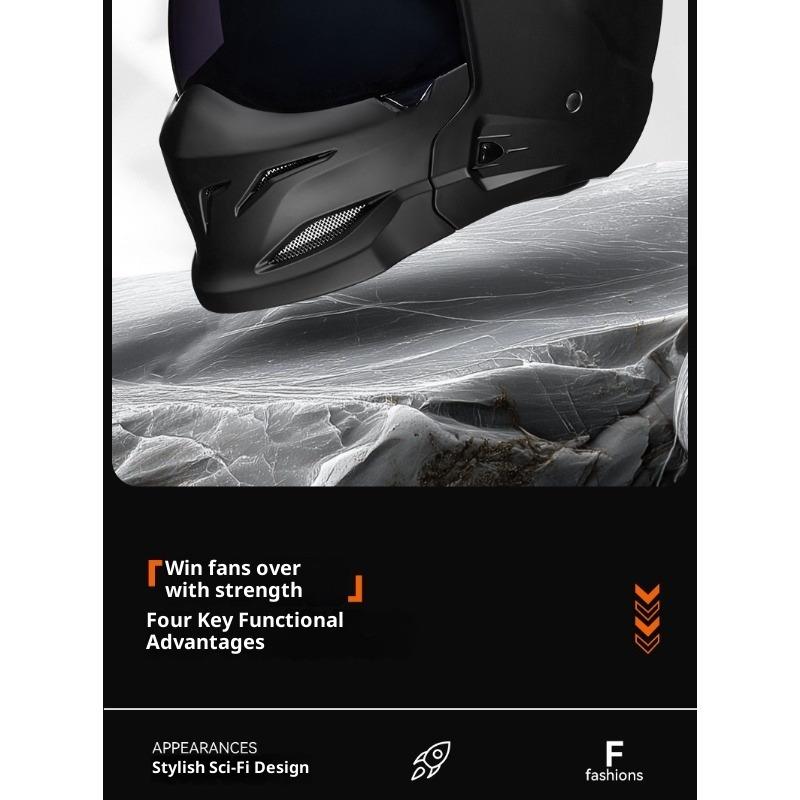 Американский Воин Комбинация Шлем Скорпион Винтажный Круизный Мотоциклетный Шлем Четыре Сезона Мопед Полный Шлем