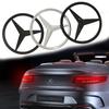GLC GLB 1Pcs 90mm ABS Star Logo Car Trunk Emblem Badge Accessories For Mercedes Benz C E S Class W204 W205 W212 W213 W211 W220