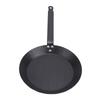 Carbon Steel Skillet Nonstick Frying Pan Smokeless Comfortable Grip Indoor Outdoor Cooking for Steak Egg Fish Vegetable