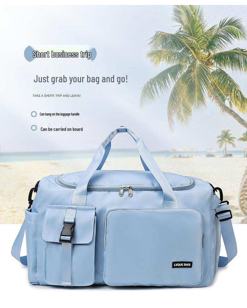 Унисекс Легкая фитнес-сумка с разделением на сухое/мокрое