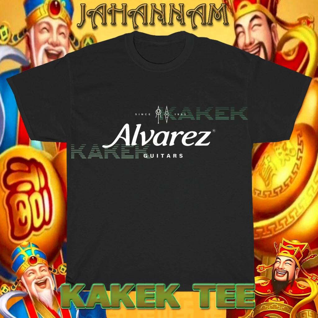 New Shirt New Alvarez Guitar Logo Funny TEE T shirt Size S to 5XL