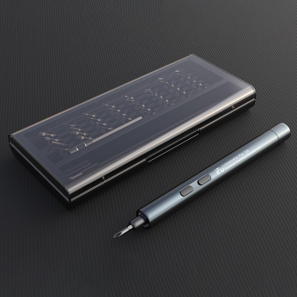 Набор литиевых электрических отверток iFu D2Plus, мини-портативная мощная/ручная отвертка, ремонт бит