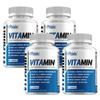 Pslalae - Multivitamin and Mineral Supplement Capsules - Bone, Eye, and Immune System Health