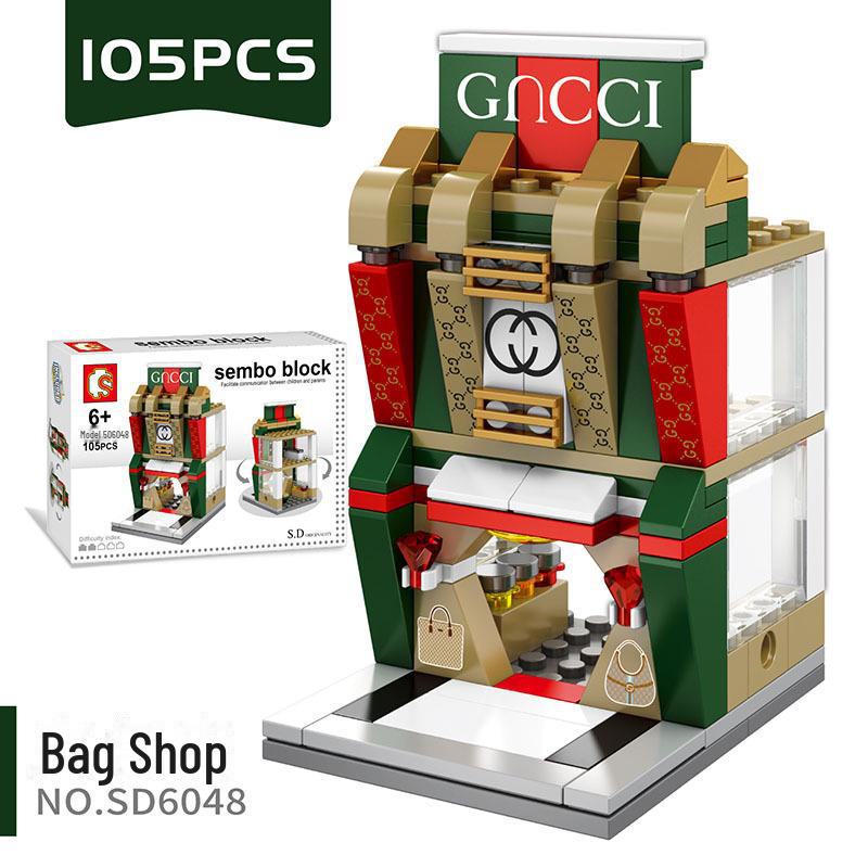 Мини-конструкторы Semper Street View: Совместимая с Lego игрушка для детей 6-16 лет