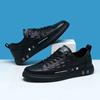 Итальянская мужская стильная кожаная обувь 2024 года, классические уличные кроссовки с крокодиловым узором, легкие мужские повседневные нескользящие вулканизированные туфли