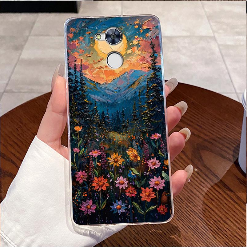 Чехол для телефона Huawei Honor 6A / Holly 4 DLI-L42 L22, прозрачный, роскошный, милый, с рисунком кролика, смешной, из мягкого силикона TPU, защитный чехол
