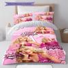 Sabrina Carpenter poster Bedding Quilt Set Quilt Cover Pillowcase Home Decoration Birthday Gift (1 * duvet cover + 2 * pillowcase, without core)