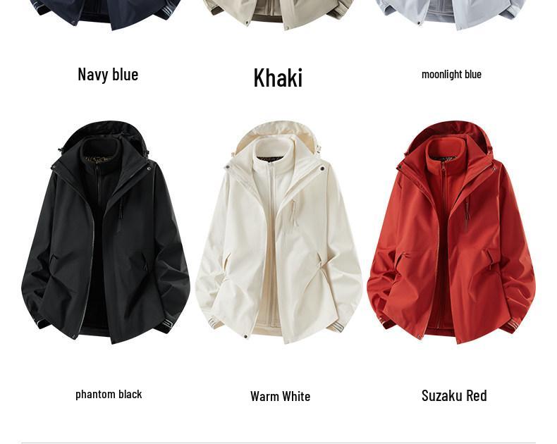 Универсальная альпинистская куртка BMW 3-в-1 с индивидуальным логотипом - Верхняя одежда для осени/зимы для 4S-магазина или командной спецодежды