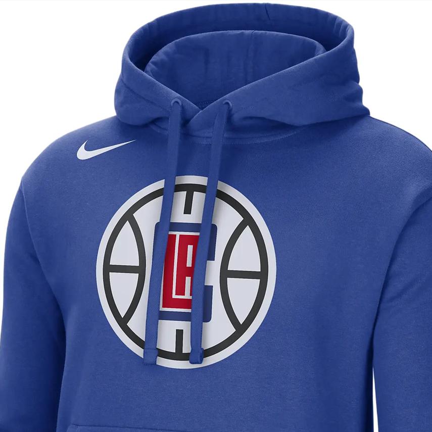 Nike Nba Los Angeles Clippers Fleece Pullover Hoodie DN8633-495
