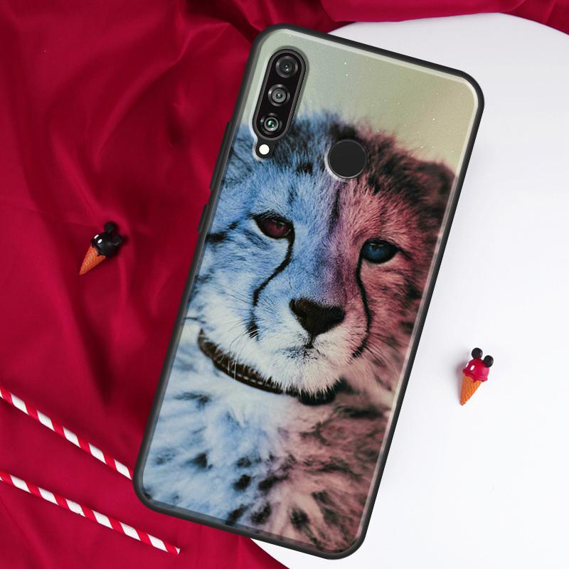 Че Гепард Пантера Снежный Гепард Для Huawei Nova 9 SE 10 5T Y90 Y70 Y60 Y61 Y91 Y72 12i 12s 11i P60 Pro P20 P30 P40 Lite Чехол