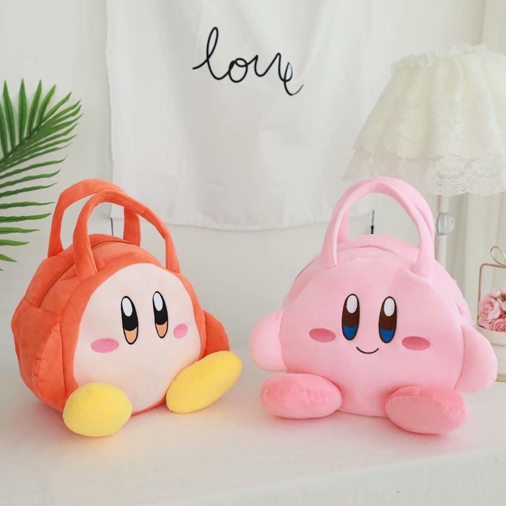 Плюшевая сумка Kirby большой вместимости для хранения и переноски ланч-бокса. Включает специальных персонажей.