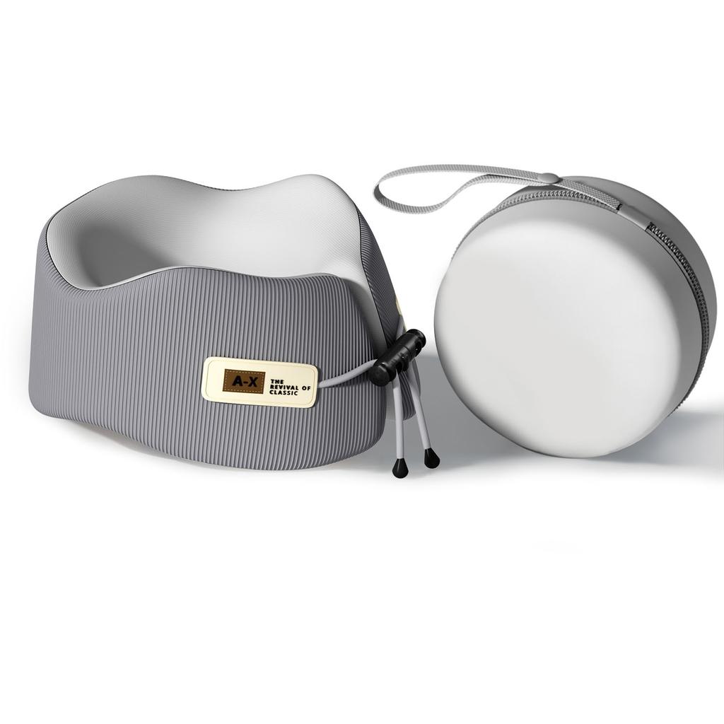 Memory Foam U-shaped Pillow Neck Support Travel Portable Business Sleeping Aid Airplane Pillow Neckrest U-pillow