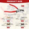 41pcs Key Fob Hardware Set with Pliers Lanyard Key Fob Hardware Tool for Keychain and Wristlet Clamp Glass Running Pliers Tools