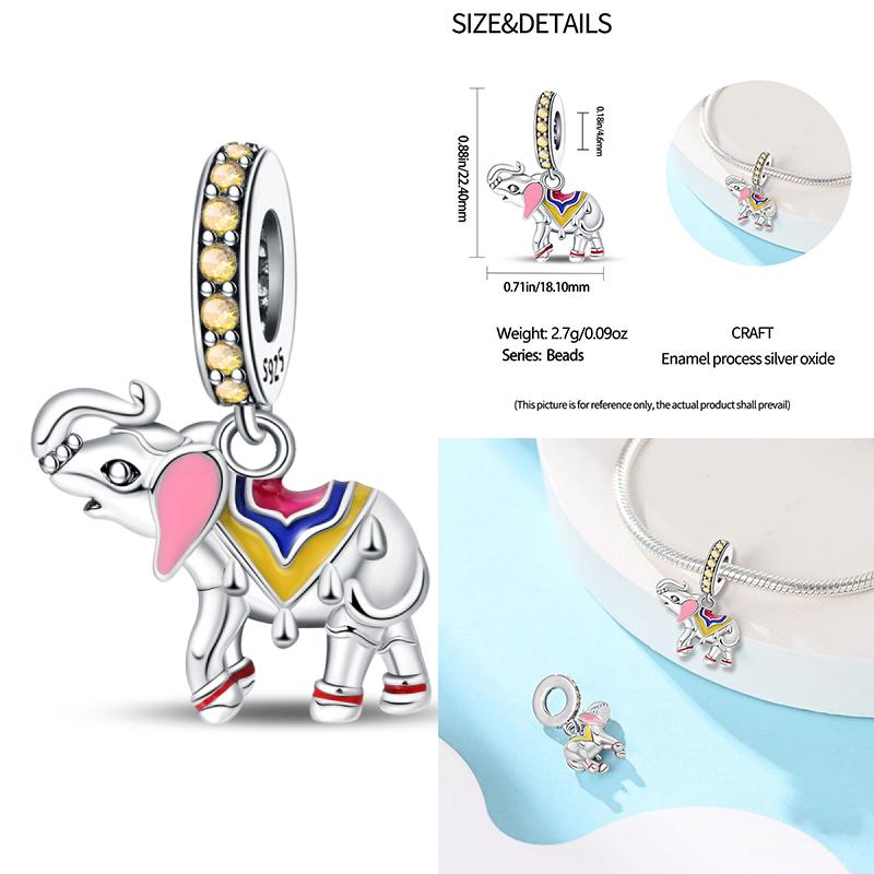 Медные Шармы-Подвески для Путешествий на Воздушном Шаре, Подходят для Оригинального Браслета, Камера, Шарм Эйфелева Башня, DIY Ювелирные Изделия