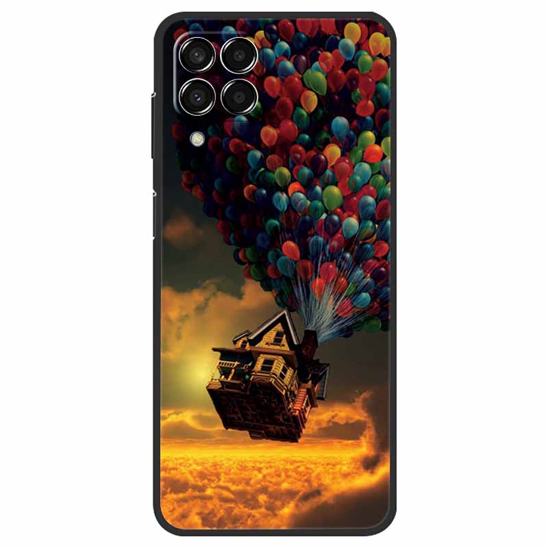 Чехол для Samsung Galaxy M33 / M53 Мраморный Мягкий Силиконовый Задний Чехол для Samsung M53 2022 Fundas Чехол M 33 53 5G Чехол для Телефона Coque