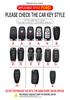 2025 Ford Mondeo Car Key Case Shell for Escape, Edge, Explorer, Focus.