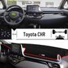 Коврик-тент на приборную панель Toyota IZOA CHR - Декоративный аксессуар для центральной консоли для защиты от солнца.