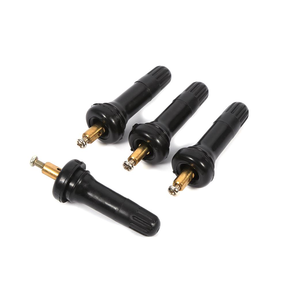 4Pcs Type Tire Pressure Sensor TPMS Tire Pressure Monitoring System Anti explosion Snap In Tire Valve Stems For