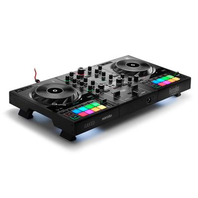 DJControl Inpulse DJ-контроллер для Serato DJ Lite и DJUCED audio 16 больших джог-входов для оборудования выдвижная стойка Hercules 500 2-дека - встроенная