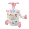 Baby Push Walker Ergonomic Design Nonslip Adjustable Handle Triangular Structure Safe Durable