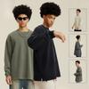 Весна и осень, новый мужской американский стиль, ретро, свободный, разрезной, длинный рукав, свитшот