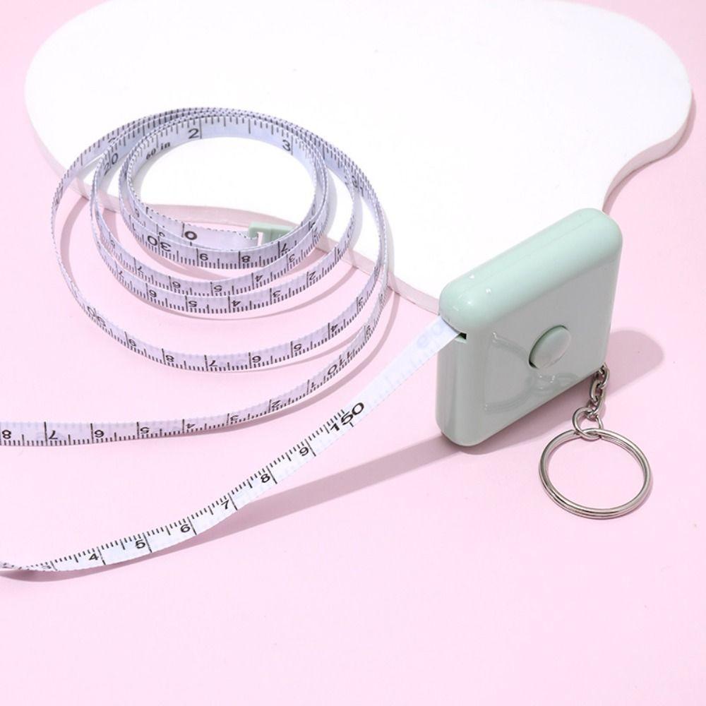 Retractable Measure Clothes Measuring Tape Square Measurements Tool New Sewing Accessories