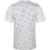 Adidas Футболка Originals Monogram Tee с логотипом, круглым вырезом и коротким рукавом, мужские топы, белая DV2034