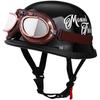 German Retro Motorcycle Helmet Unisex Four Seasons Harley Electric Bike Biker Half Cover Style Soldier Helmet