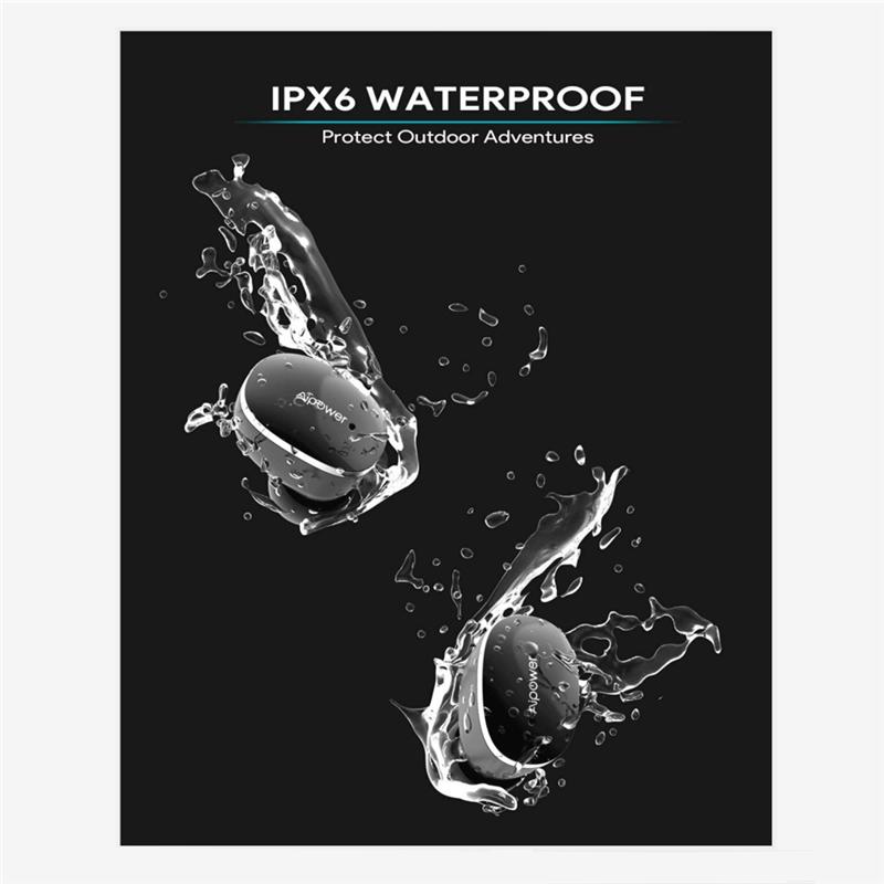 Aipower Wearbuds True Wireless Earbuds Фитнес-трекер 2 в 1 Смарт-часы