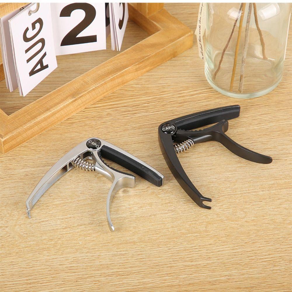 Electric Guitar Tuning Clamp Tone Adjust Key Trigger Capo Guitar Clamp Guitar Tuner Guitar Capo