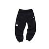 Fleece Loose Cuff Sports Casual Fashion Pants Men Bottoms Deep-Black T11M311604F-BK