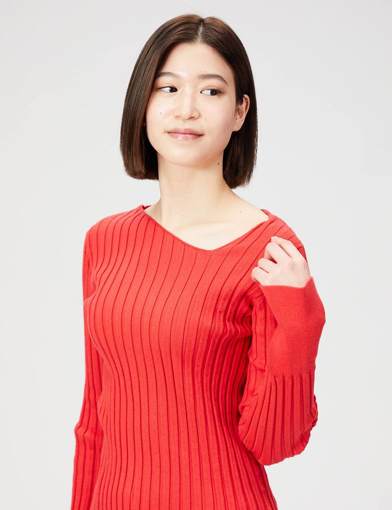 Mira Owen Decollete Knit 09WNT221005 RED 1 Women's