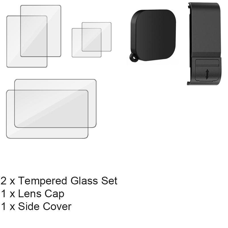 Защитная пленка для экрана GoPro Hero 13, силиконовый чехол, защита из закаленного стекла, сумка, крышка для объектива для Go Pro Hero 13 Black, аксессуары